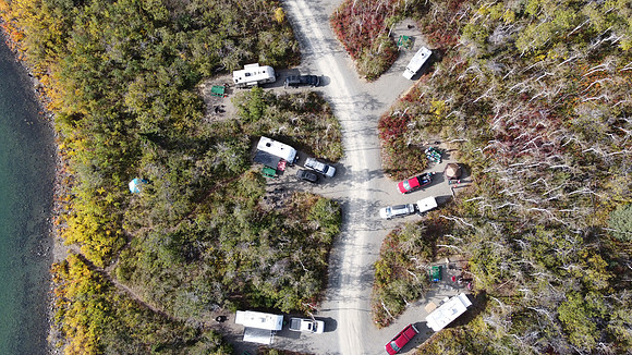 Conrad Campground from drone